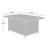 Bedia Rectangle Aluminum Propane Smokeless Fire Pit
