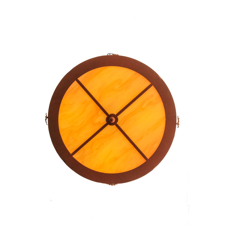 Rustic Lodge 4 - Light Chandelier, Earth, Beige