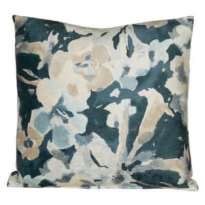 Floral Reversible Throw Pillow