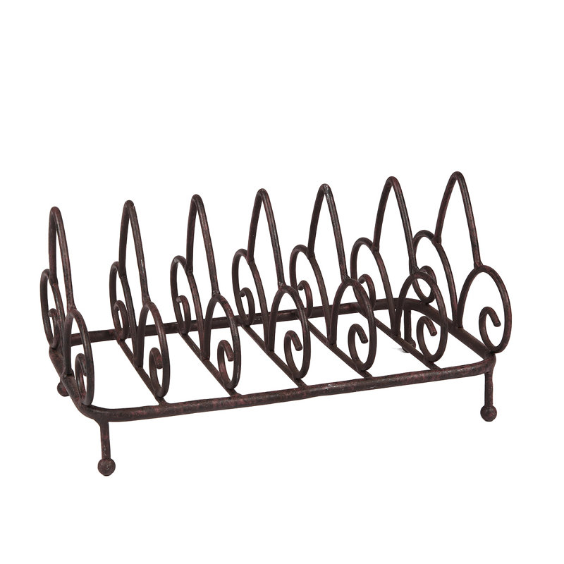 Plate Rack, Antique Brown