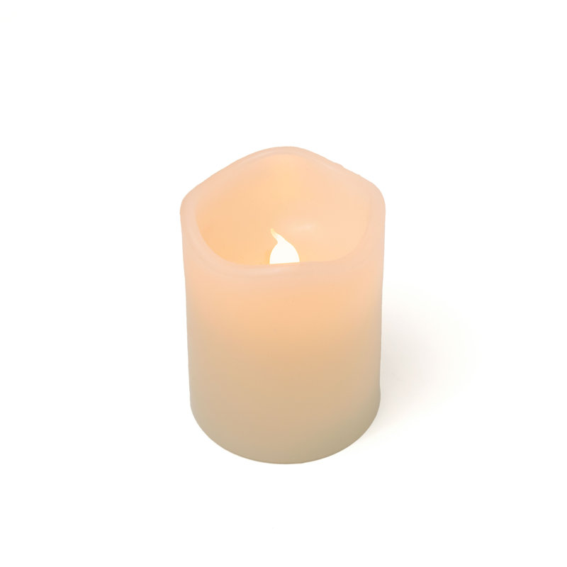 Bougie DEL sans flamme sans parfum, H 3,5 po x l 2 po x P 2 po