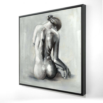 "Femme nue par derrière"