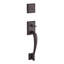 Napa Handleset with Deadbolt and Door Lever and Rosette-22037642-22037640-59711824
