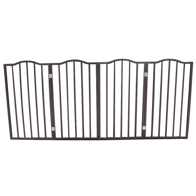 Barrière pour animaux pliable et autoportante, H 31,9 po x l 72,4 po x P 0,8 po