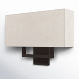 Willow Steel Corner Wall Light