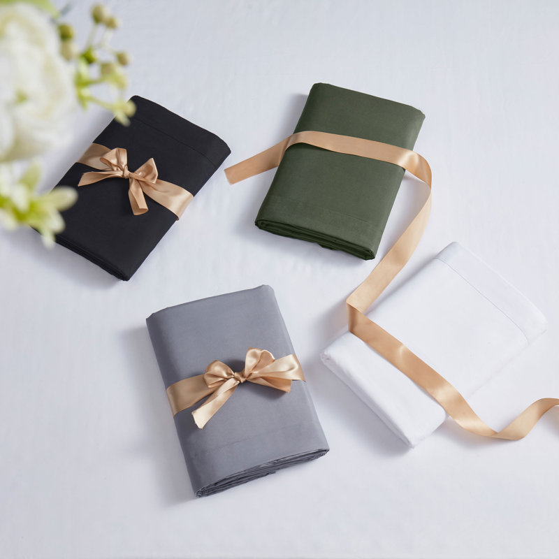 Luxury Collection Classic Smooth Thread Sheet Set, Basil, Twin XL