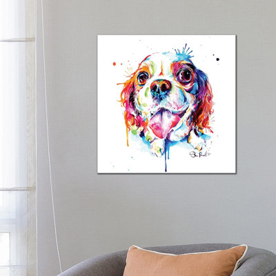 Cavalier King Charles Spaniel 1 Piece Wrapped Canvas Painting