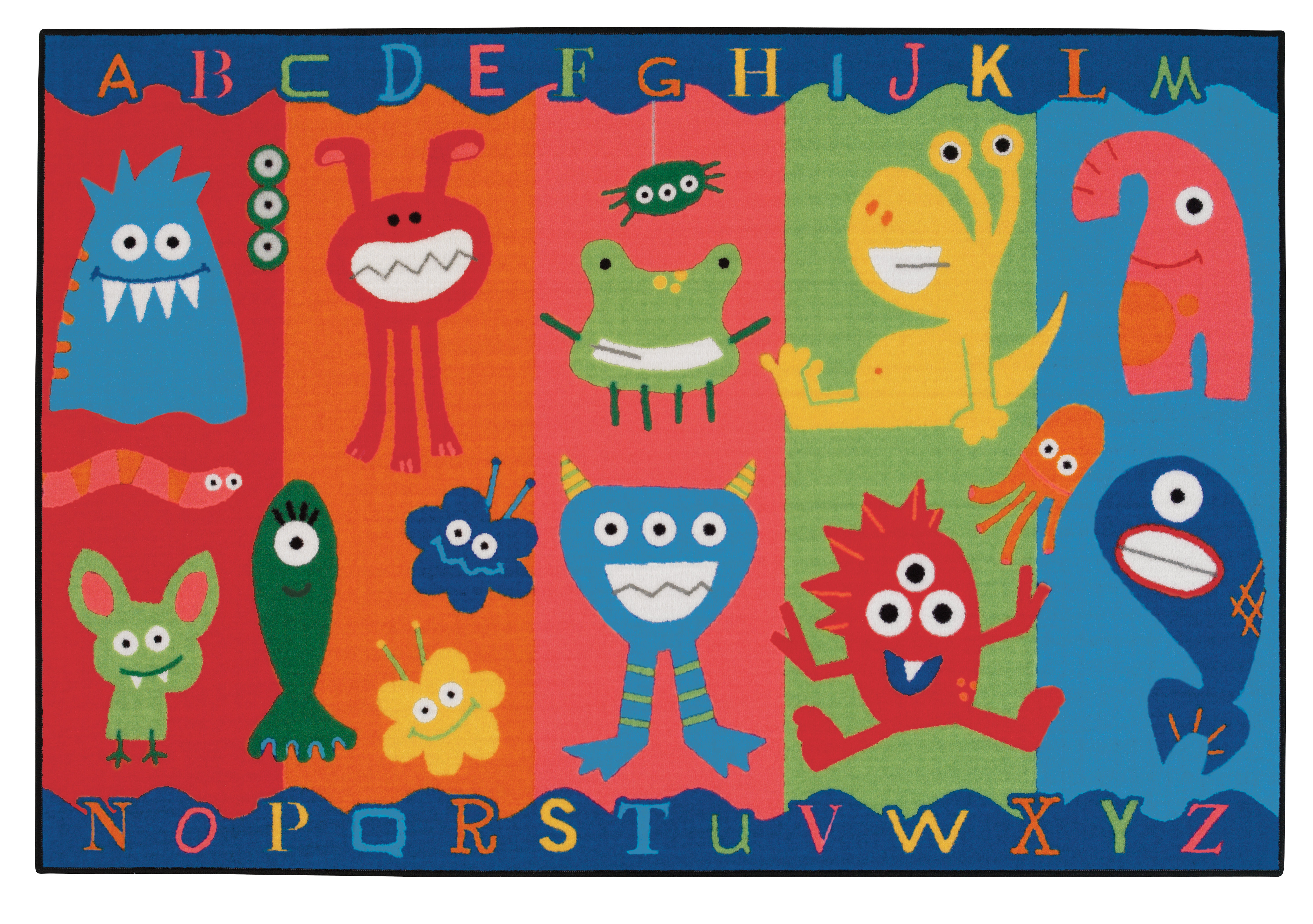 Literacy Rug Carpets for Kids Alphabet Monsters Playful Literacy Classroom KID ...