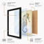Ornamental Seahorse Boho 1 Piece Single Picture Frame Wall Art-136660336-136660338
