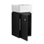 Petit meuble-lavabo avec lavabo 12 po