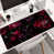 Black Red Peony Pattern