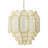 Abbington Gatsby 4-Tier Capiz and Metal Chandelier-1007695661