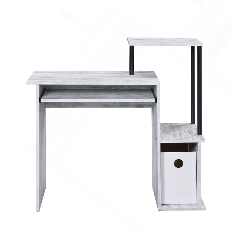 Bureau d'ordinateur avec plateau à clavier