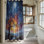 Rideau de douche standard 1 pièce Celestial Tides