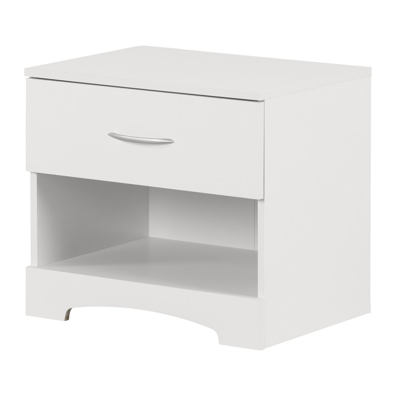 Lochran 22.25'' W Nightstand, White