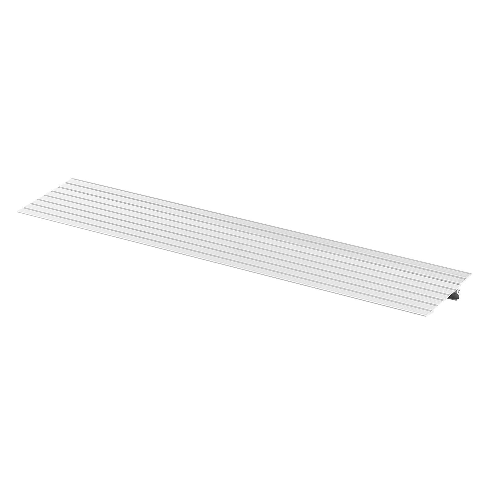 VEVOR Door Threshold Ramp, 1 inch Rise, Aluminum Alloy Threshold Ramp ...