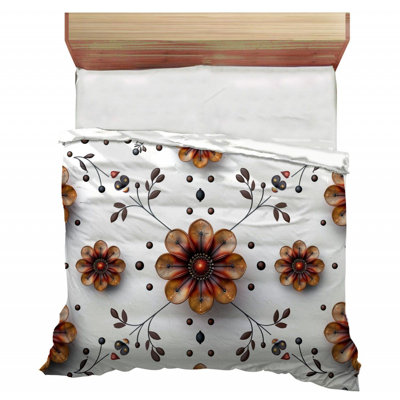 Édredon à motif floral