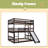 Full-Over-Full-Over-Full Triple Bed With Built-In Ladder And Slide-1968936791