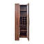 Armoire de cuisine coulissante extensible avec rangement à plusieurs niveaux, polyvalente pour la maison et le bureau