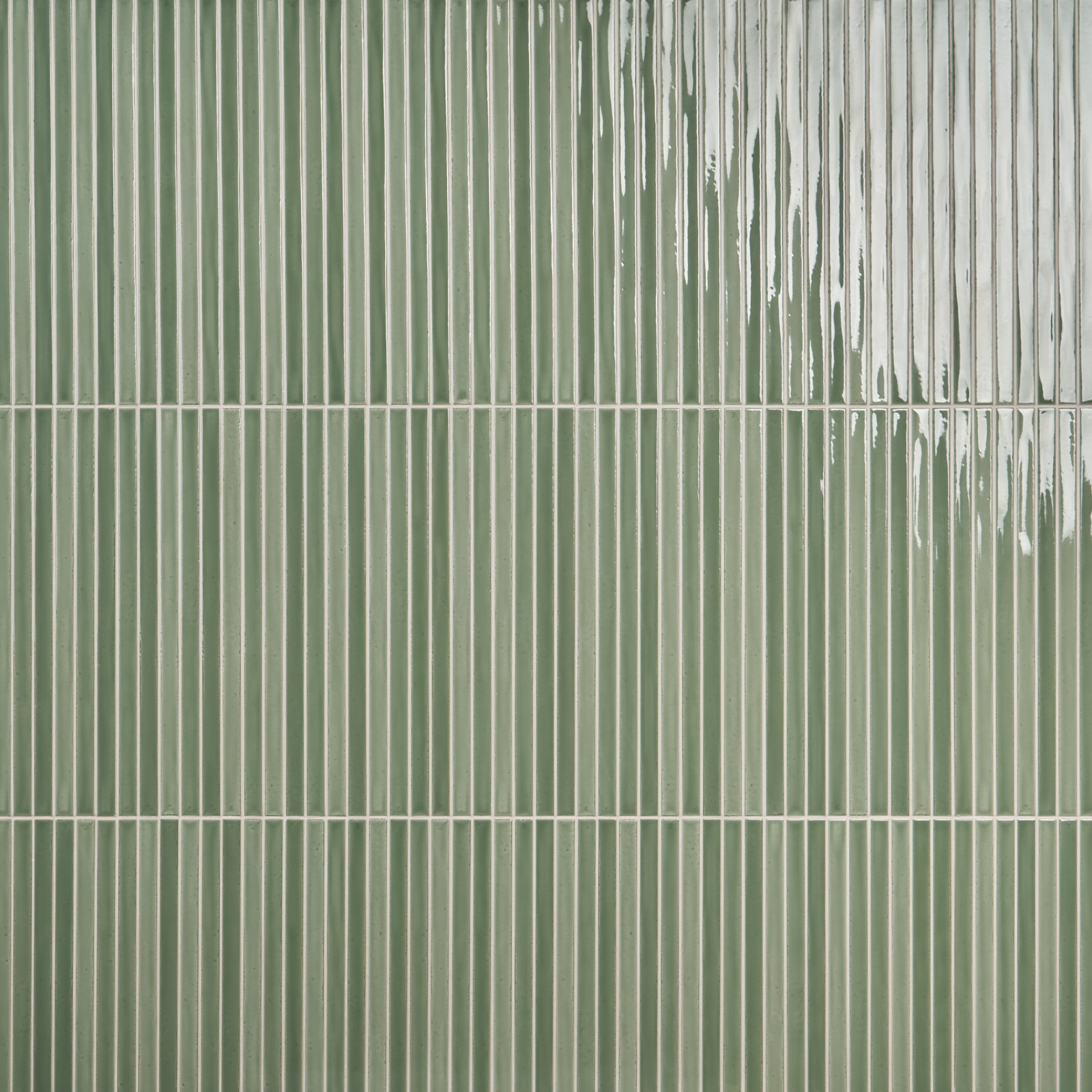 Trending 5" x 18" Ceramic Subway Tile, Apple Green