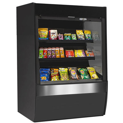 Federal Industries VNSS-3660S Vision Series 36" High Profile Non-Refrigerated Self-Serve Merchandiser With Two Shelves WS-345VNSS3660S