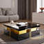 Table basse carrée avec rangement à 4 tiroirs-109323208-109323205