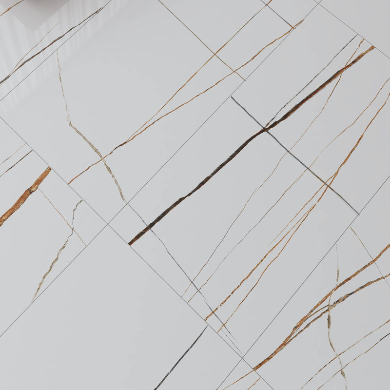 Construct 12in.x24in. Porcelain Tile, Matte Cream