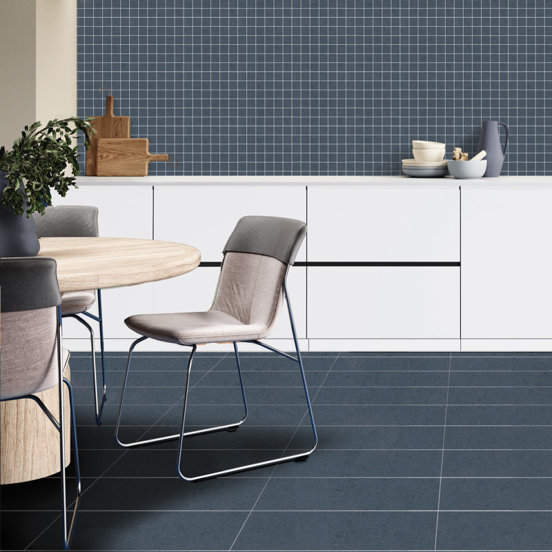 Artistic Freedom 12"X24" Porcelain Stone Look, Midnight