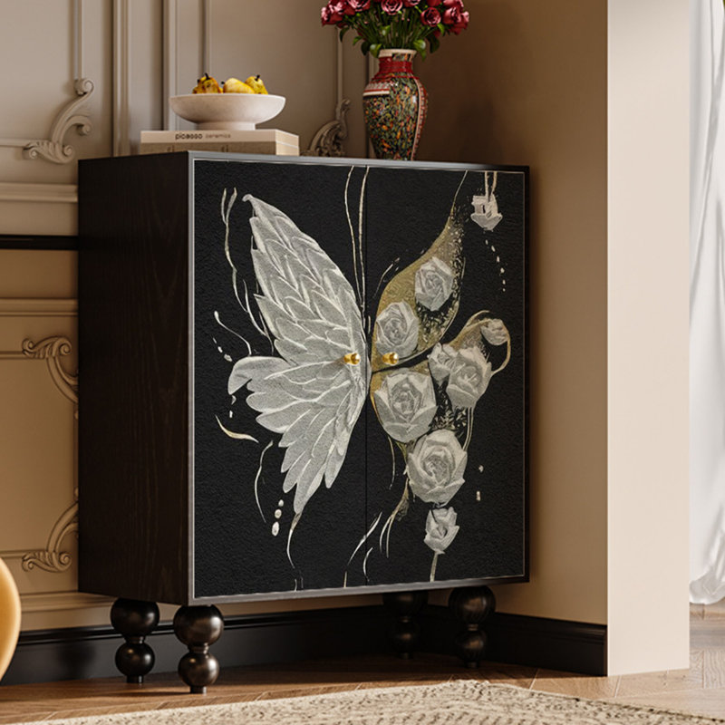 Armoire d'appoint de style médiéval moderne