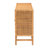Wroblewski Bali & Pari Vivan Bohemian Honey Rattan And Mahogany Wood 3-Drawer Storage Cabinet
