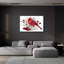  «Bird Cardinal Sitting On A Branch» par Kajenna, art mural en verre acrylique, 36 po x 24 po-1796862454