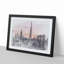 Dubai Skyline in Abstract - Picture Frame Graphic Art Print on MDF-55734231-55734232