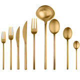 Due 75 - Piece Stainless Steel Flatware Set - Service for 12