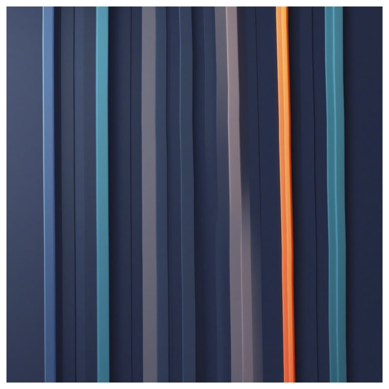Coussins décoratifs à rayures verticales, 20 x 20 pouces