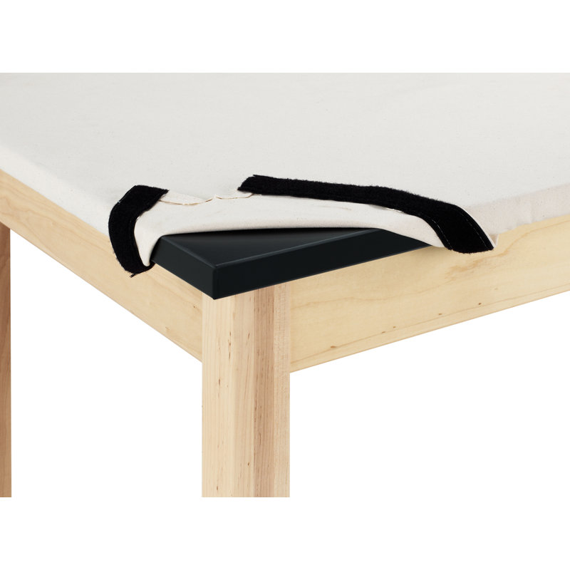 Table de coin diversifiée en argile pour salle de classe, coupe-fil d'argile ChemGuard 60 po x 30 po