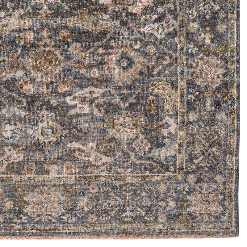 Braymore-Edison Handmade Wool Oriental Area Rug, Rectangle 10' x 14'