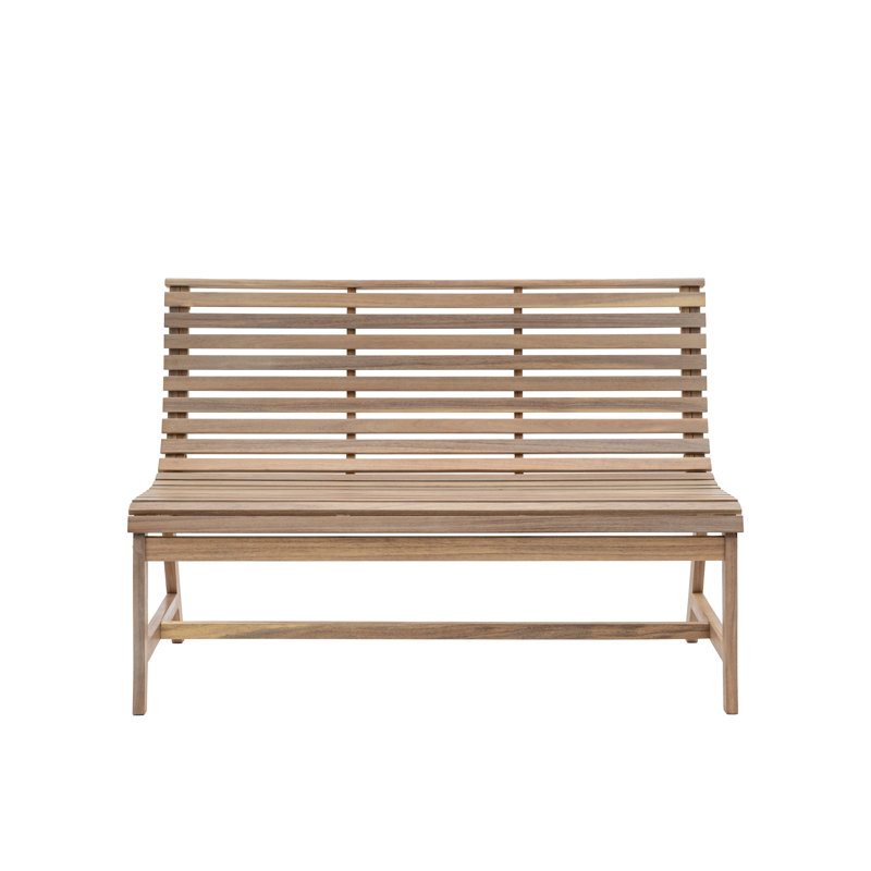 Stadtfeld Solid Wood Outdoor Bench