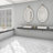 Timeless Hex Calacatta 8-5/8" x 9-7/8" Beveled Porcelain Patterned Wall & Floor Tile