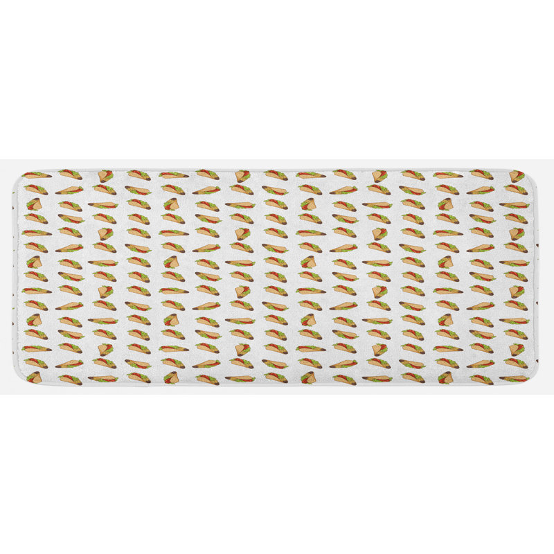 Tapis de cuisine mexicain