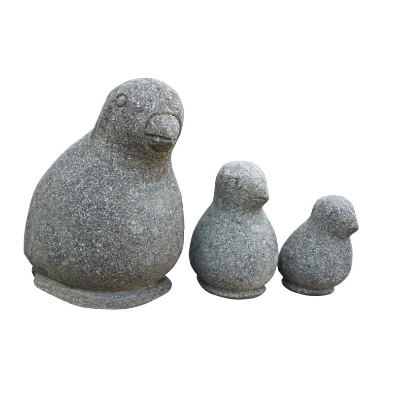 Kyra Animals UV Resistant Stone Garden Statue, 30cm H x 23cm W x 16cm D