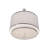 8 - Light Dimmable Drum Chandelier