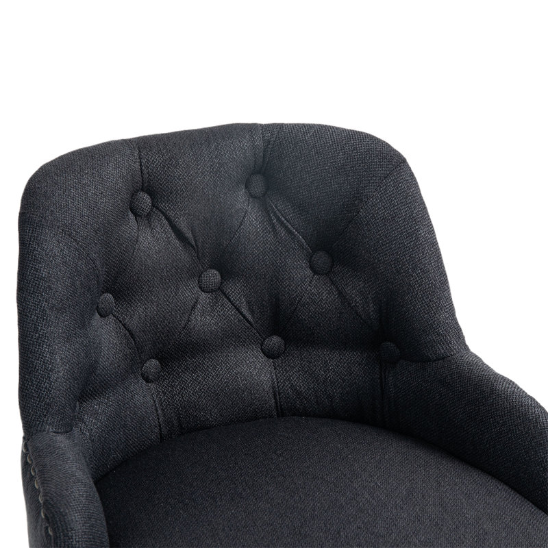 Tabouret de comptoir 28 po Avantae, Noir
