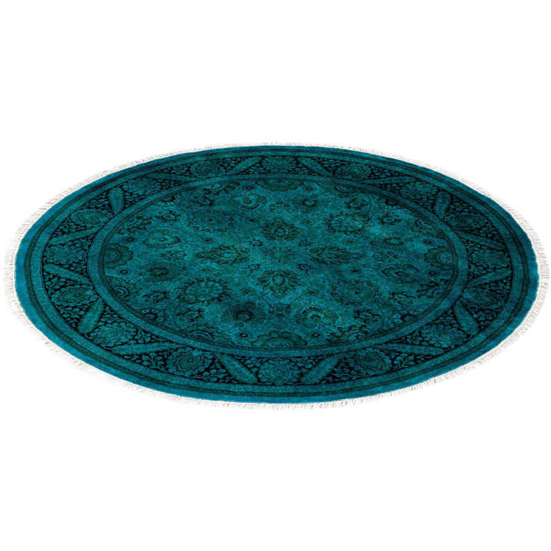 Fine Vibrance One-of-a-Kind 5' 1" X 5' 1" Hand Knotted Area Rug