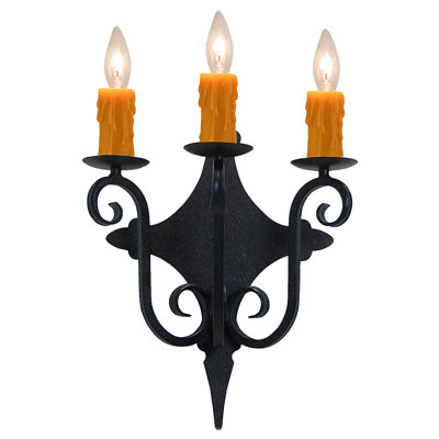Angelique 3 - Light Candle Wall Light