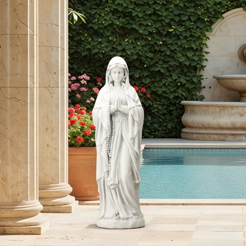Sculpture de jardin 29 pouces, Vierge Marie, 29 pi