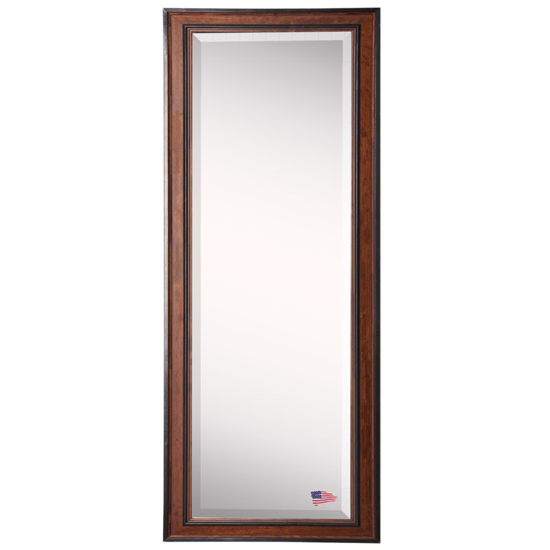 Soderlund Wood Flat Mirror, 62" H x 24" W