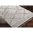 Anfaniola Geometric Machine Woven Area Rug in Gray/Black-1315992724