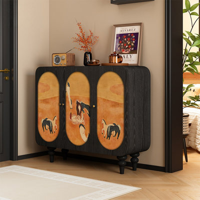 French mid-style solid wood cuisine