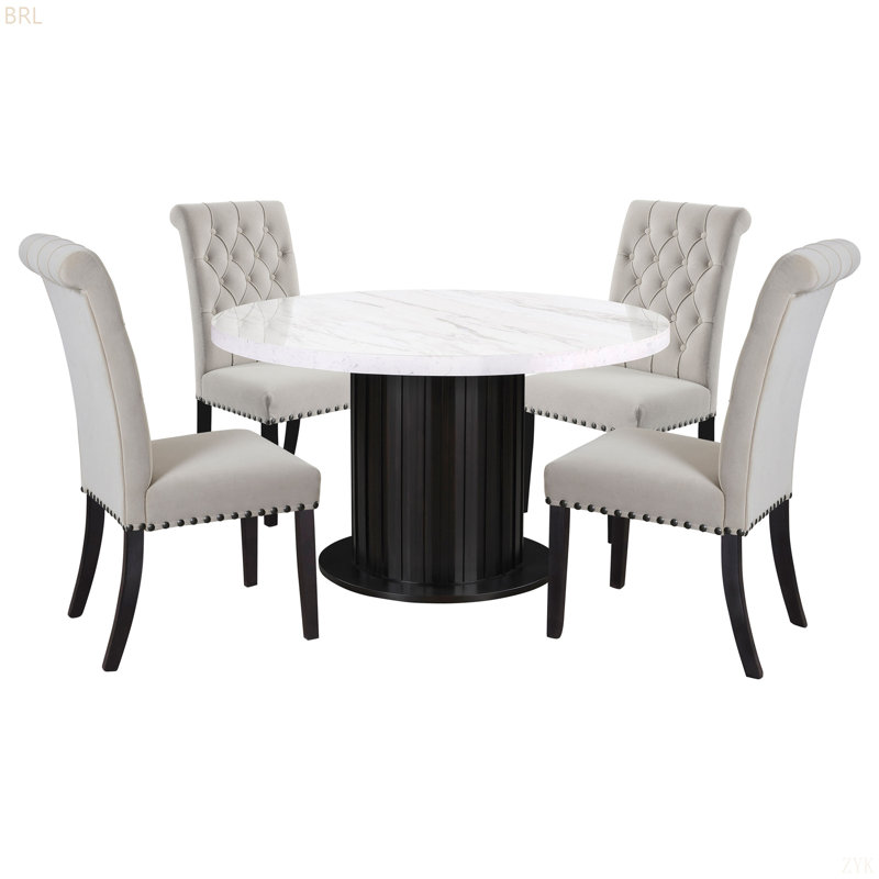 Ensemble de table de salle à manger, Sable