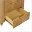 Table de chevet cannelée Mid-Century-129409667